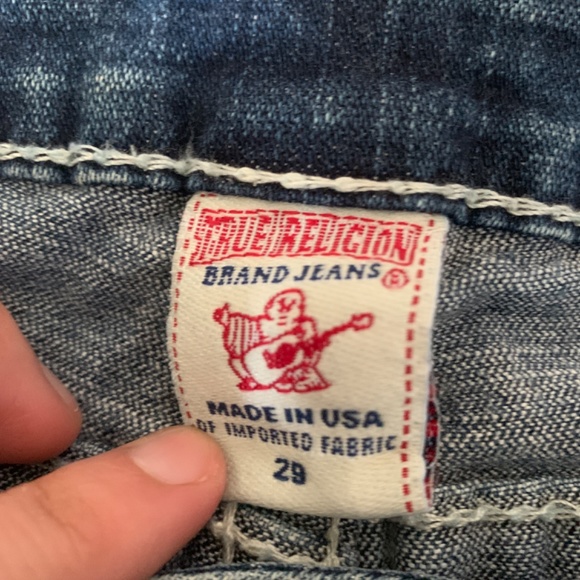 thick stitch true religion bootcut jeans - Picture 3 of 7